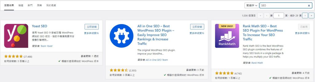 wordpress SEO外掛